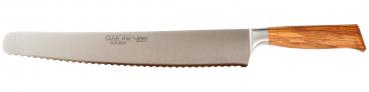 Brotmesser Oliva Line mit italienischer Klingenform 31 cm