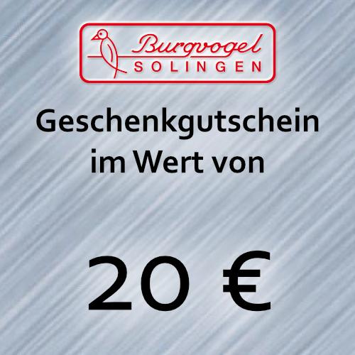 Geschenkgutschein 20 €