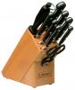 Messerblock aus Buchenholz mit 9  Teilenaus der Serie Comfort Line